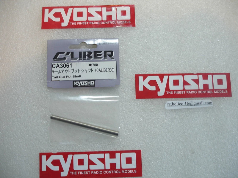 KYOSHO Caliber 30, 4.5.6 Tail Out Shaft CA 3061
