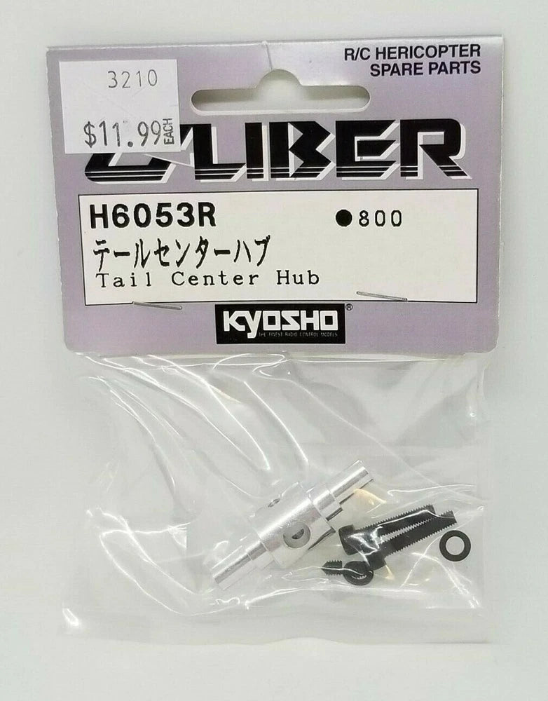 KYOSHO Caliber Tail Center Hub H6053R RC Helicopter Radio Control Part NEW