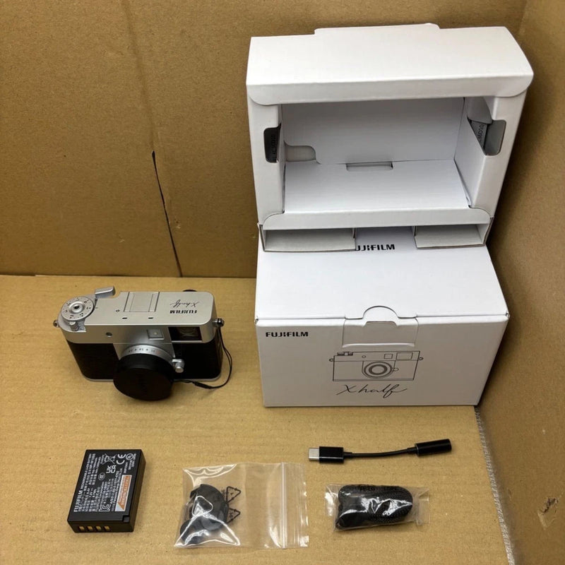 FUJIFILM X-half F X-HF1-S JP Silver Compact Digital Camera Tested Japan