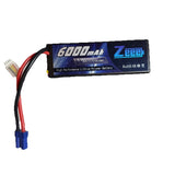 ZEEE 11.1V 80C 3S 6000mAh Lipo Battery Hard Case Lightly Used Check Description Battery