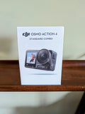DJI Osmo Action 4 Action Camera Standard Combo - Excellent Condition