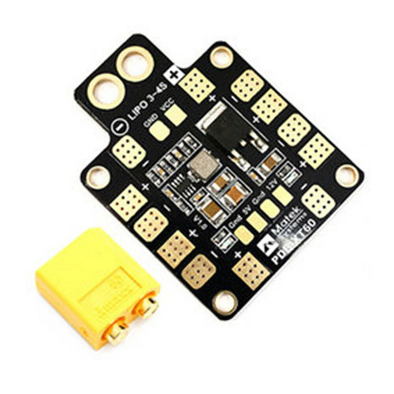 Matek Systems PDB XT60 W/ BEC 5V/12V 2oz Copper For RC Helicopter Quadcopter Kit