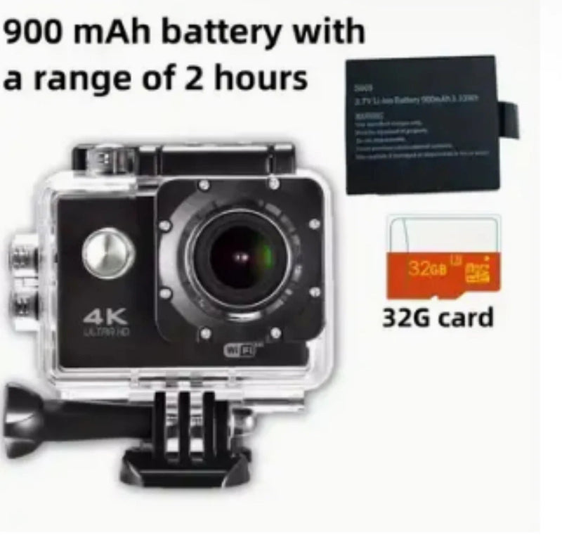 4K Ultra HD Action Camera (New)