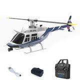 1/33 C138 RC Simulation Helicopter Model Bell206 6CH Stunt Airplane 6 Axis Gyro