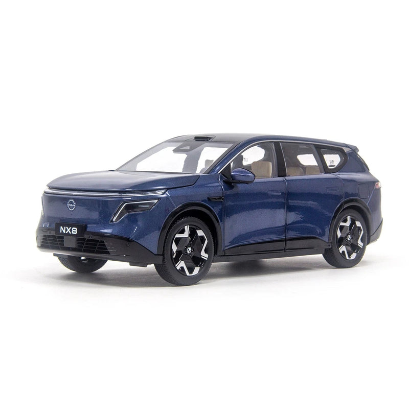 1:18 Paudi Nissan NX8 Purple Diecast Model Car  Miniature Car Collect Gifts