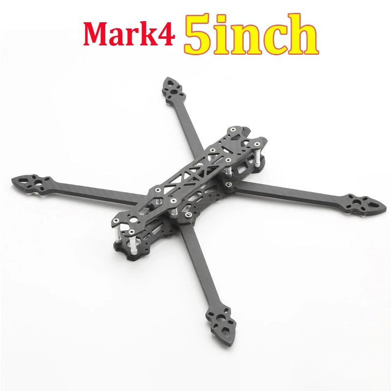 MARK4 5 Inch Wheelbase 225mm Frame Kit Carbon Fiber RC Accessories for FPV Drone