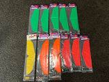 HobbyZone Hobby Zone Tail Lot Of 11 w/ accessories - NOS New Yellow Red Green