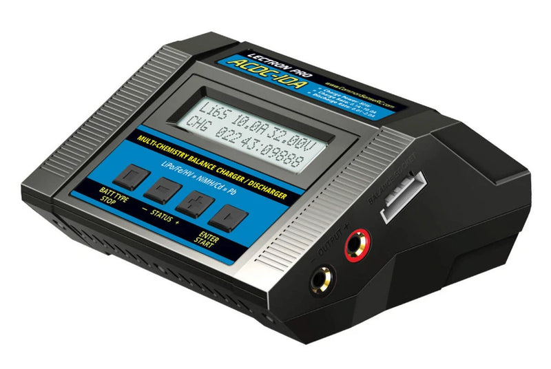 Common Sense RC Lectron Pro 1S-6S 100W 10A Multi-Chemestry RC Battery Charger Battery