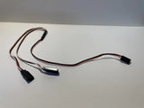 Two Into One Y line Y lead futaba servo 30cm extension cable HSP 02071 Rc Car