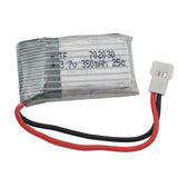 3.7V 25C 350mAh 1.29Wh 25C Li Battery Lipo 702030 For RC Drone helicopter models Battery