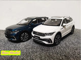 1:18 SAIC VW TIGUAN L 2022 Model Car Diecast Metal collection Hobby Gifts Toys