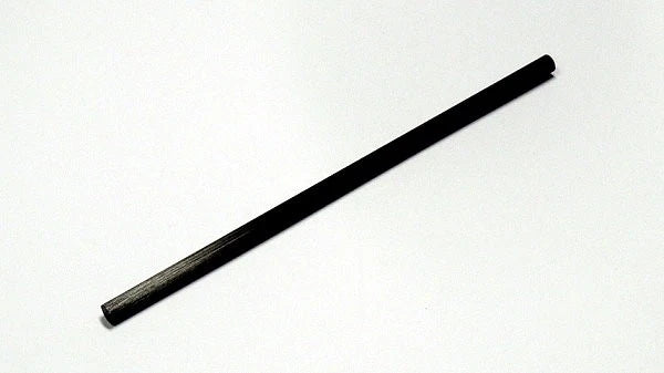 Helicopter main mast rod, dark black cylindrical part