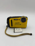 Fujifilm FinePix XP130 16.4MP Digital Camera Yellow Waterproof Shockproof READ