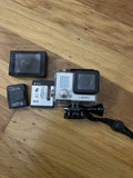 GoPro HERO Action Camera Waterproof Removable Battery Mountable Silver Black