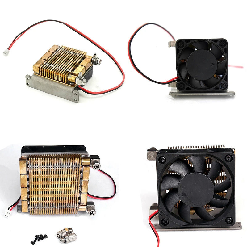 Radiator Cooling Apparatus for LESU Model Hydraulic/Dumper Truck/Excavator 1/14 Converter