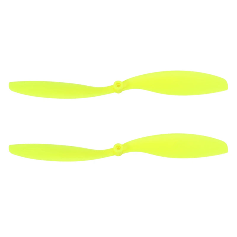 2 Pcs 9x7 Inch Propeller 2-Vane Blades Props for RC Airplane Aircraft, Black