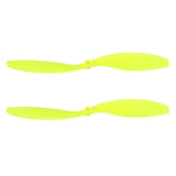 2 Pcs 9x7 Inch Propeller 2-Vane Blades Props for RC Airplane Aircraft, Black