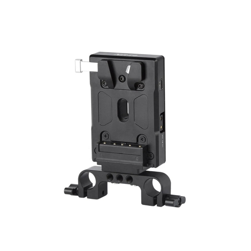 Nitze V Mount Battery Adapter Plate, with USB-C Input/Output (PD 3.0), DC (8V...