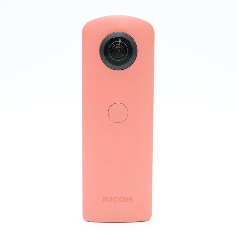Ricoh Theta SC 360 Degree 4K High Dynamic Range Camera Pink Tested Working