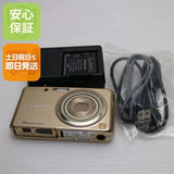 Canon DMC-FH7 Digital Camera Shine Gold Used from Japan