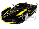 FERRARI FXX-K #44 BLACK SIGNATURE SERIES 1/18 DIECAST MODEL CAR BY BBURAGO 16907