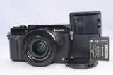 Panasonic Lumix LX100 Digital Camera with 4/3-inch Sensor, 4K Support, Black,