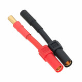 HXT 5.5mm Male+/Female- to XT150 Female cable 10AWG 5CM wire For RC Battery FPV
