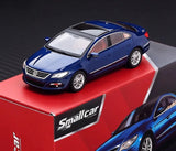 SC 1:64 Blue VW CC Sedan Sports Model Diecast Metal Car