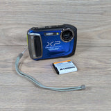 Fujifilm FinePix XP170 14.0MP 5x Zoom Waterproof Digital Camera Blue tested