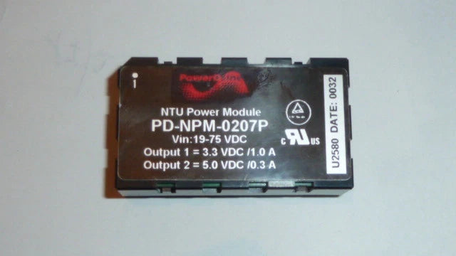 4PCS PowerDsine PD-NPM-0207P DC to DC Converter NTU POWER MODULE Input: 19-75VDC