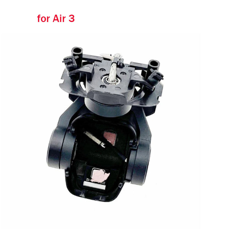 DJI Air 3 gimbal camera shaft arm assembly with motor, gray and black