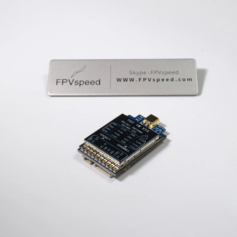 FPVspeed VTX-S4 FPV VTX  1.2G 1.3G 1W 1000mW 8CH Long-Range Image Transmission