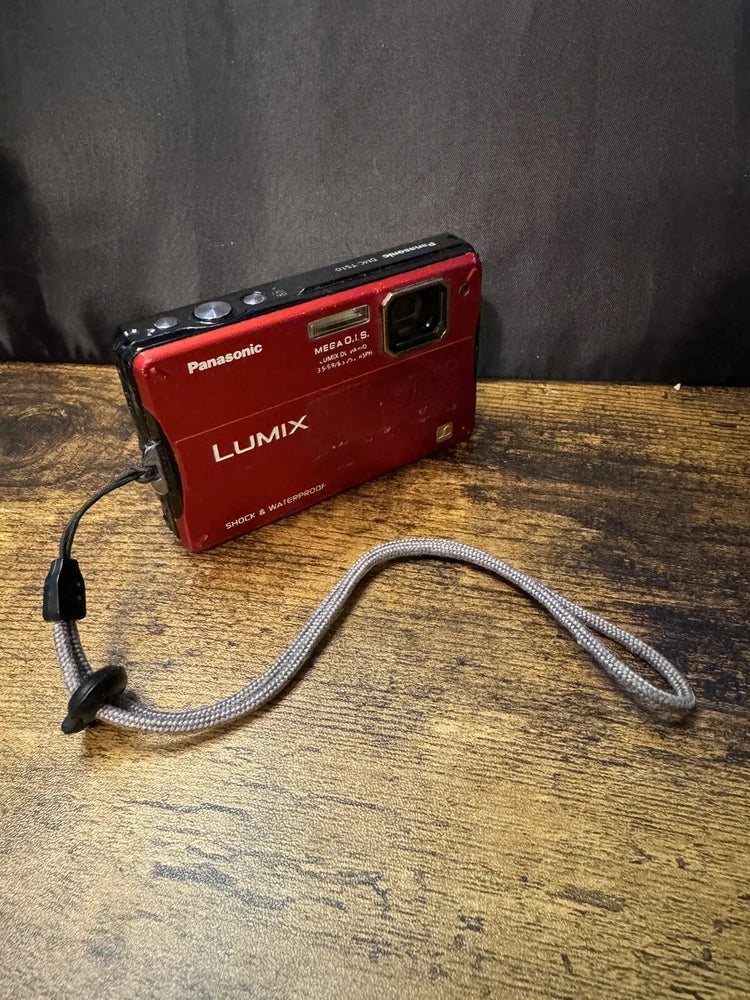 Used Panasonic DMC-TS10 14MP Digital Camera Only AS-IS No Charger No Battery