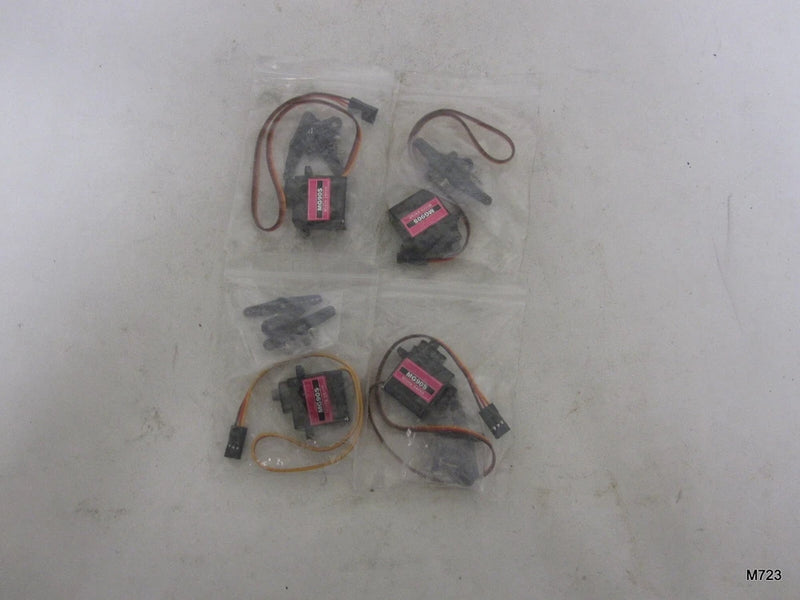 4 Qty MG90S Geared Micro Servo for RC; Car, Boat, Plane, and Helicopter