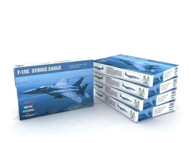Model Kit McDonnell Douglas F-15E Eagle by Hobby Boss Scale 1/72