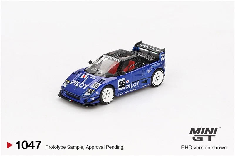 MINI GT 1:64 AZ-1 Liberty Walk LB40 PILOT #56 Blue Diecast Model Car