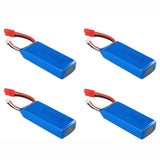 4pcs Vivitar Aero View DRC-446 Drone Li-Ion Battery 2000mAh 7.4V Battery