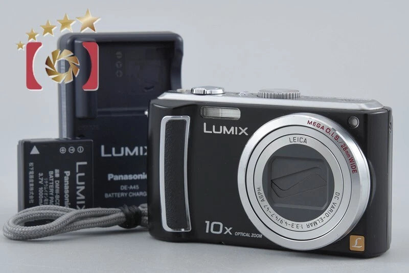 Used Panasonic Panasonic LUMIX DMC-TZ5 Black Compact Digital Camera