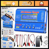 80W Mini Balance RC Battery Charger/Discharger for Lipo, Li-ion, NiMh, Pb - LCD Battery