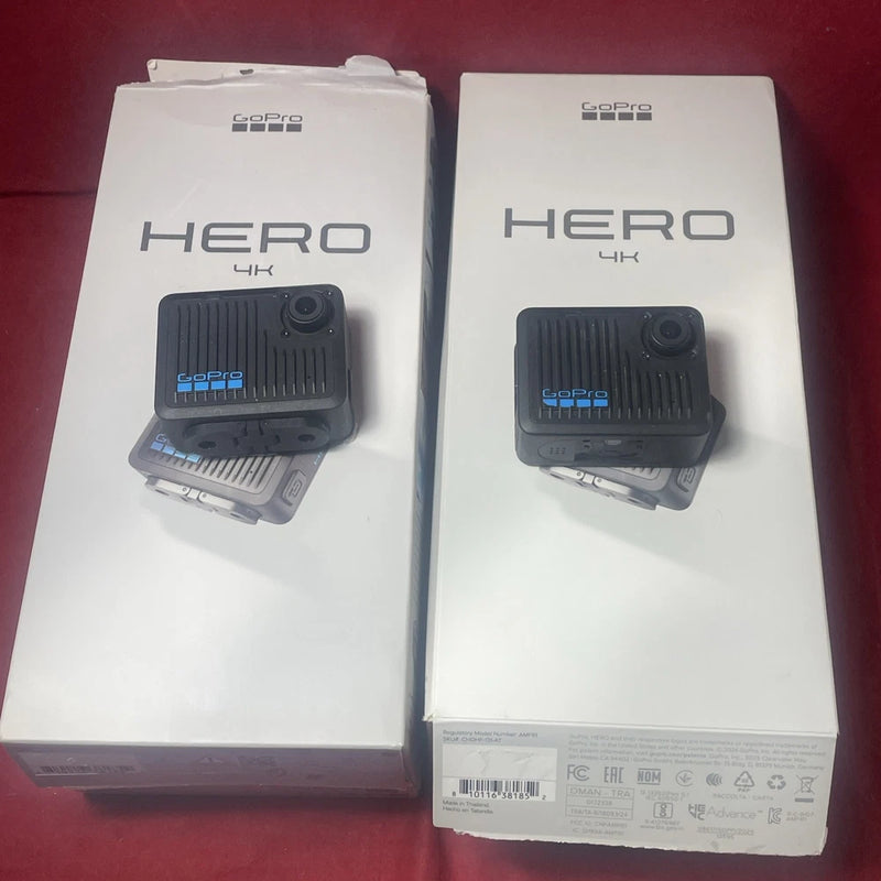 *AS-IS* Lot of 2 GoPro Hero Action Camera 4K 12MP AMFR1 ( No Power) FOR PARTS!!!