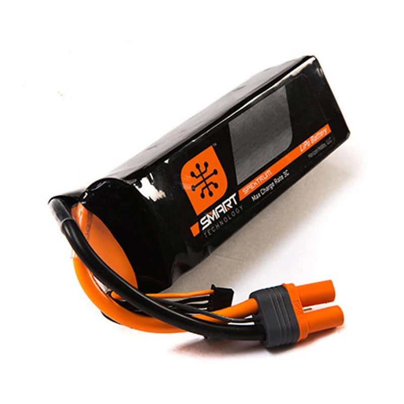 SPEKTRUM 2200mah 3S 11.1V Smart LiPo 30C; IC3 # SPMX22003S30 Battery