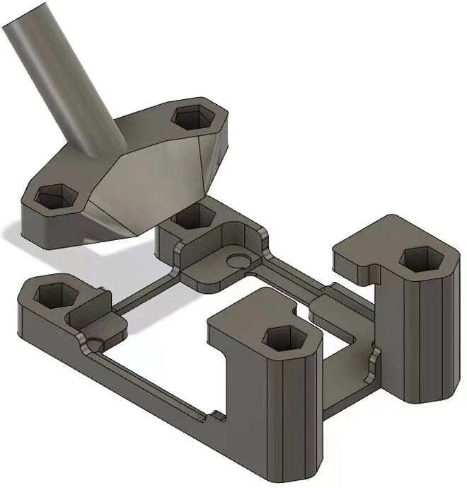 O3 AIR UNIT MOUNT BRACKET HOLDER FOR DJI O3 AIR UNIT MODULE MOUNT BRACKET