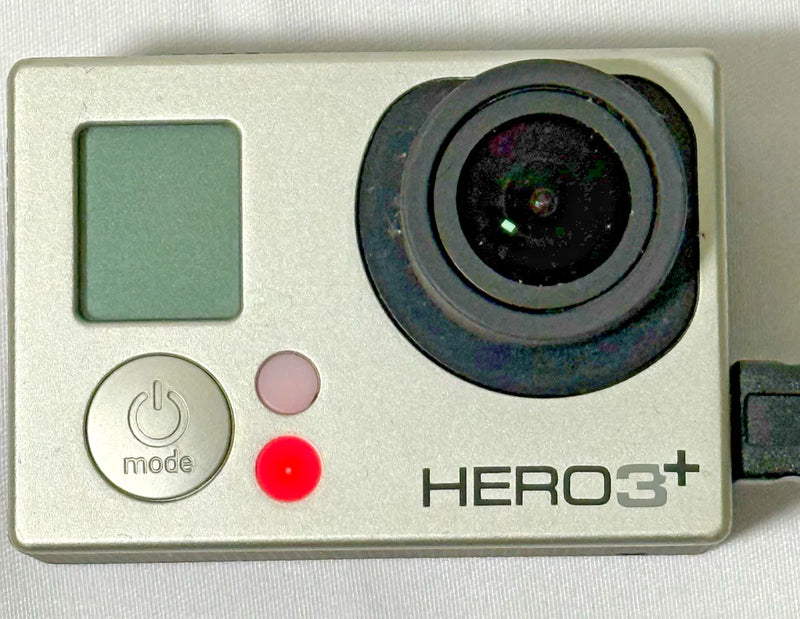 GoPro Hero 3+ Silver Edition 1080p 4K Action Camera Tested with Cable SD Card