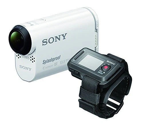 Used SONY Video Camera Action Cam AS100VR Live View Remote Control Kit with Wate