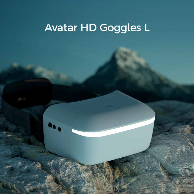 Walksnail Avatar HD Goggles L with 3-Axis Gimbal GM1/GM2/GM3 for FPV Drone CADDX