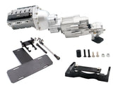 KYX SCX10 II 90046 Convert V8 Engine 2 Speed Transmission Gearbox Servo on Axle Converter