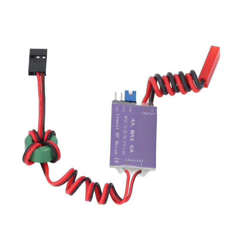 RC UBEC Input 7-25.5V 2-6S Lipo 6-16 Cell NiMh NiCd Output 5V 6V 7.4V 4A Ma DURL Battery