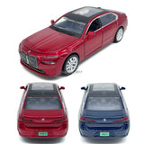 1/32 2023 i7 EV Model Toy Car Diecast Toy Vehicle Sedan Doors Open Light Sound Battery