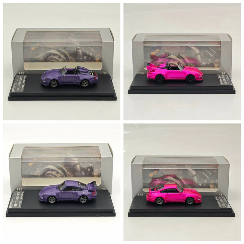 1:64 SW Gunther Werks 993 Remastered Diecast Model Car Collection