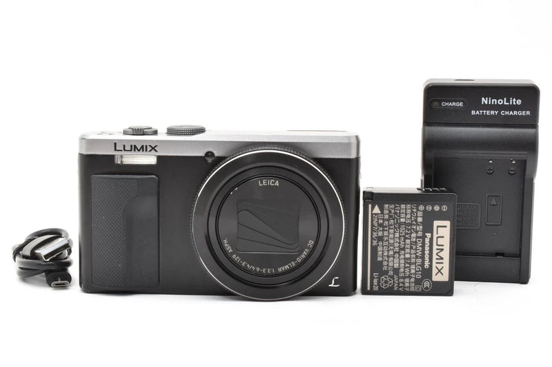 Panasonic LUMIX DMC-TZ85 Digital Compact Camera Black w/Charger from Japan